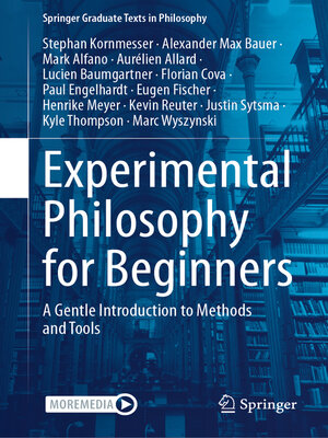 cover image of Experimental Philosophy for Beginners